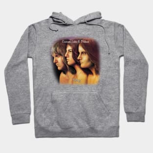 Emerson, Lake And  Palmer Trilogy Black Hoodie